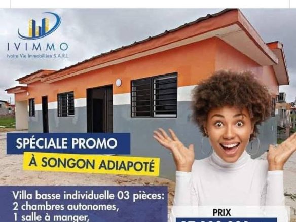 VENTE DE VILLAS, DUPLEX, APPARTEMENTS