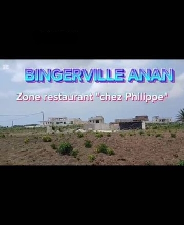 Terrain à l’angle de 760 m2 + acd à Bingerville