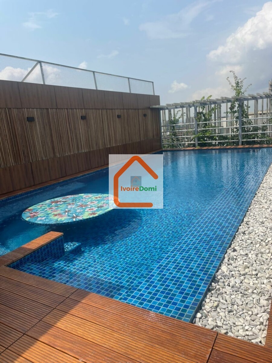 UN BEL APPART F3 A MARCORY ZONE4 AVEC PISCINE ET SALLE DE SPORT
