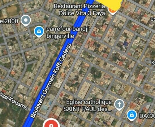 EN VENTE 1 SITE COMMERCIAL 5940M2 EN BORDURE DU VGE A LA RIVIERA FAYA