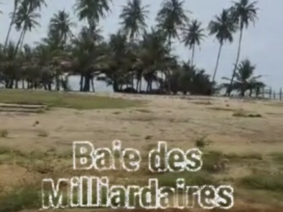 Plusieurs terrains de 1000m2 à la baie des milliardaires