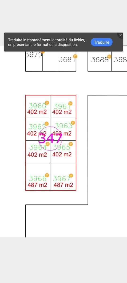 Terrain de 3386 m2 , nouvelle zone industrielle de Yopougon pk22