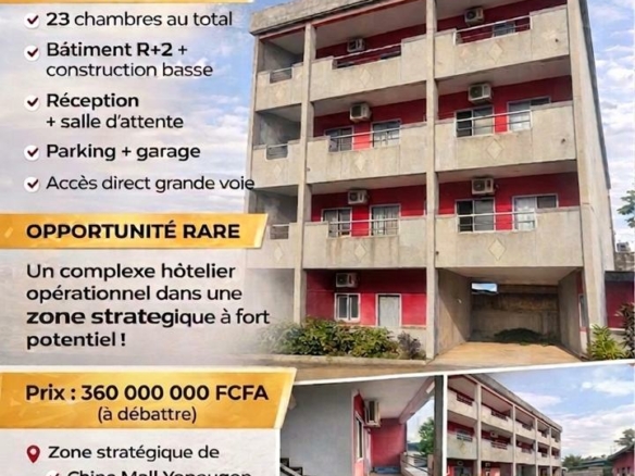 HOTEL A VENDRE