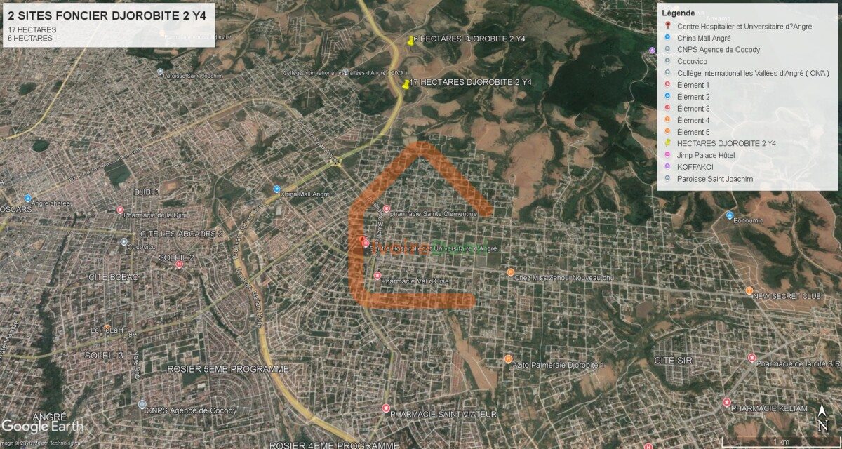 APPEL OFFICIEL AUX INVESTISSEURS & INSTITUTIONS 6 HECTARES STRATÉGIQUES À DJOROBITÉ 2 – Y4 EN VENTE