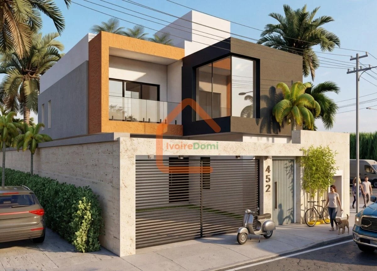 Projets de 2 villas duplex à Cocody Angré Djorobité