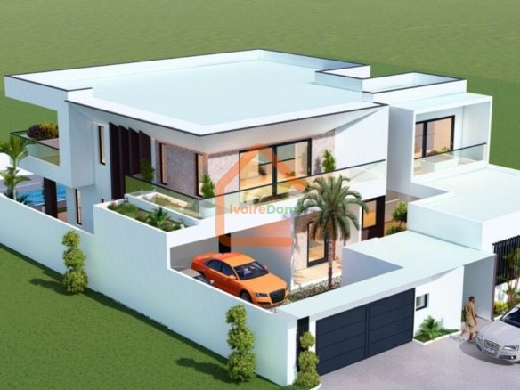 Vend Villa haut standing en construction Grand Bassam