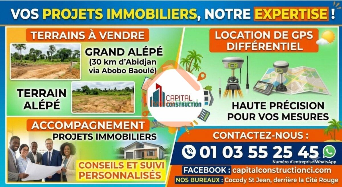 CAPITAL CONSTRUCTION MET SON EXPERTISE A VOTRE SERVICE