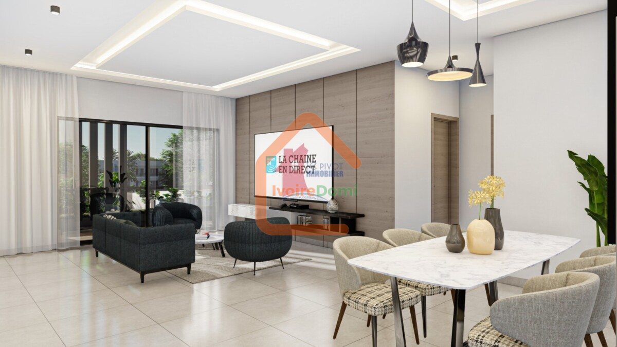 Appartement T2 (2 pièces ) à vendre à Cocody Riviera Bonoumin
