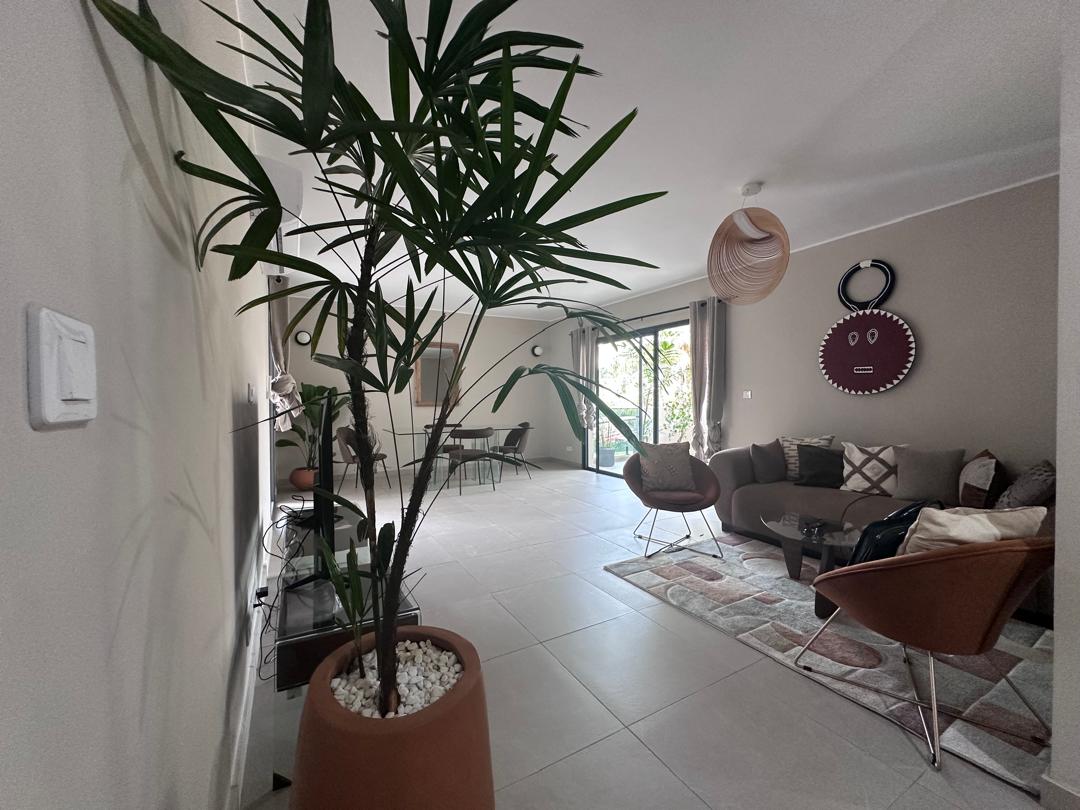 Zone 4 Appartement 2 pièce meublé standing à louer