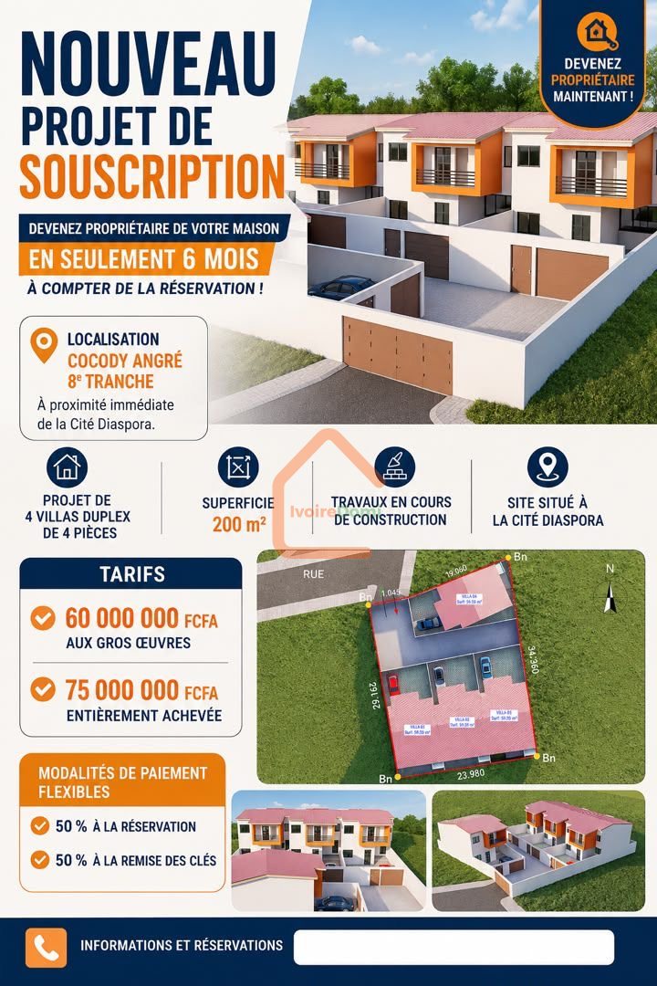 Villa duplex 4 pièces