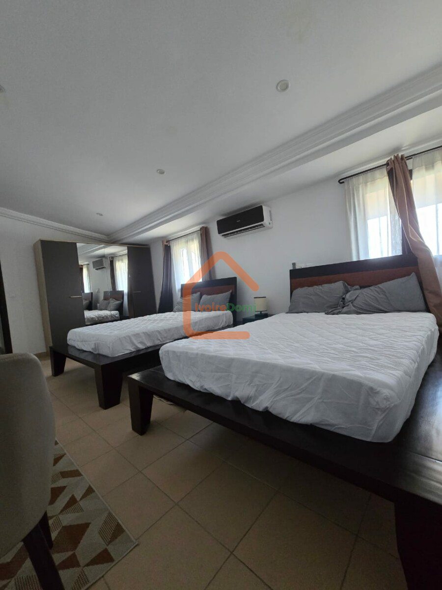 APPARTEMENT 3 PIECES EN VENTE/ 4e ETAGE RIVIERA 4 MBADON AMBASSADE DE CHINE