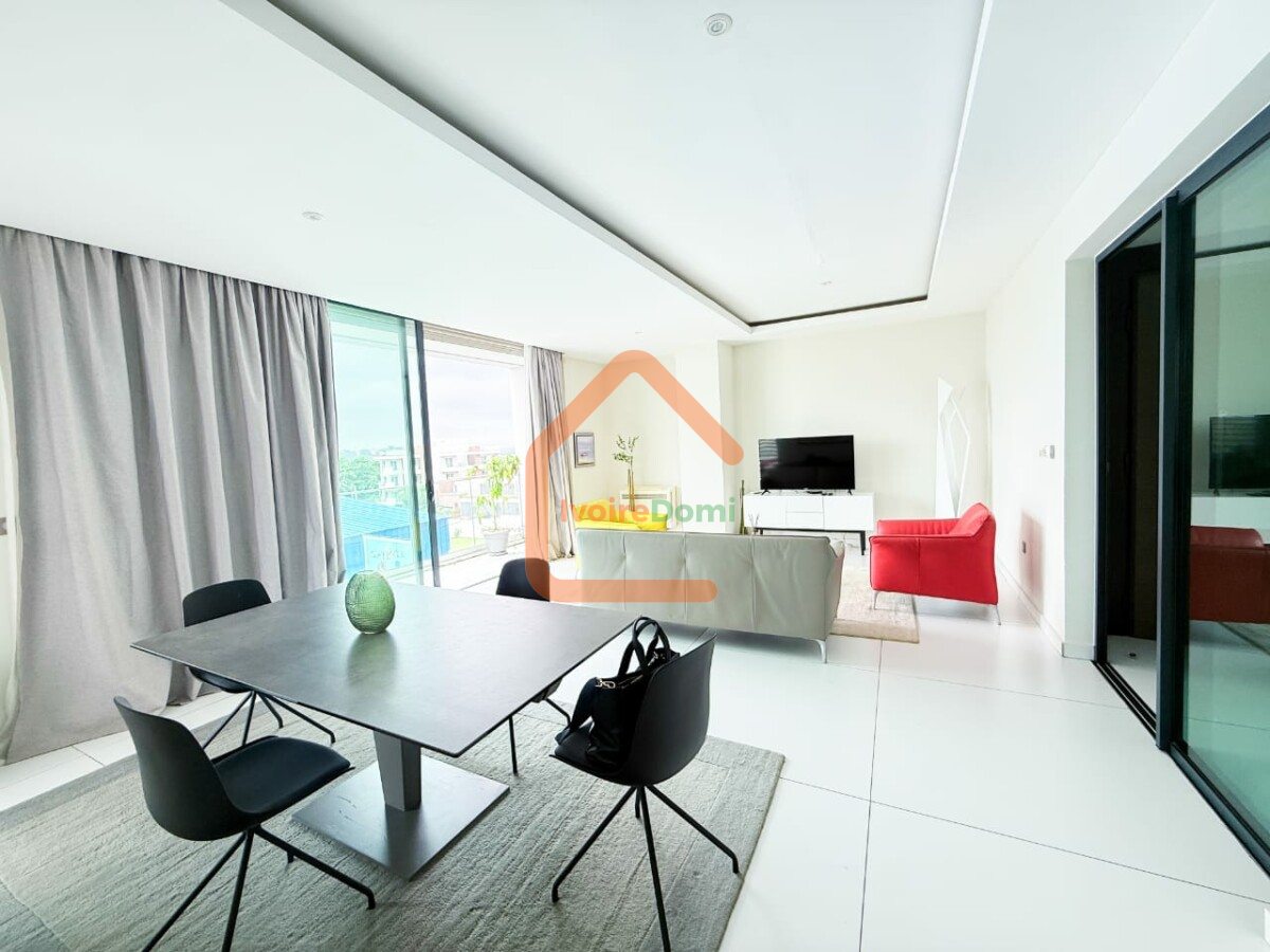 VENTE À LA RIVIERA M’BADON : APPARTEMENT 4 PIÈCES DE 210 m2 AU 2e ÉTAGE