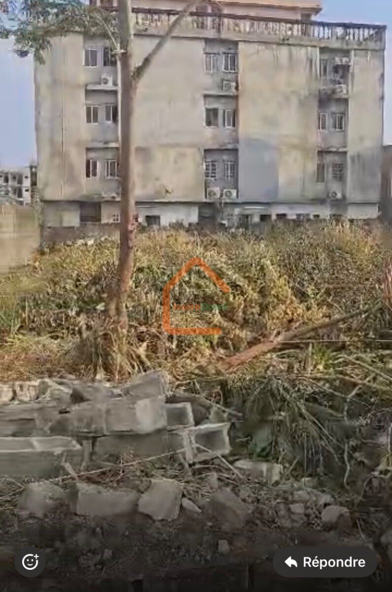 terrain de 600M2 en vente à angre