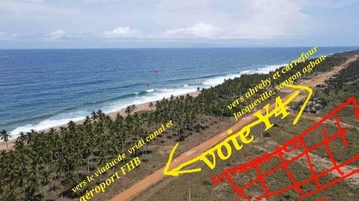 Terrain en vente à la baie des milliardaires