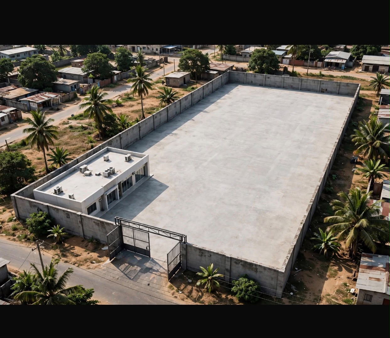 Entrepôt de 1000m² à louer à koumassi Camp Commando