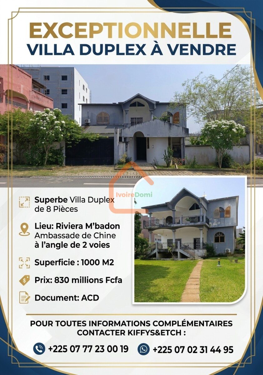 Villa Duplex M’badon