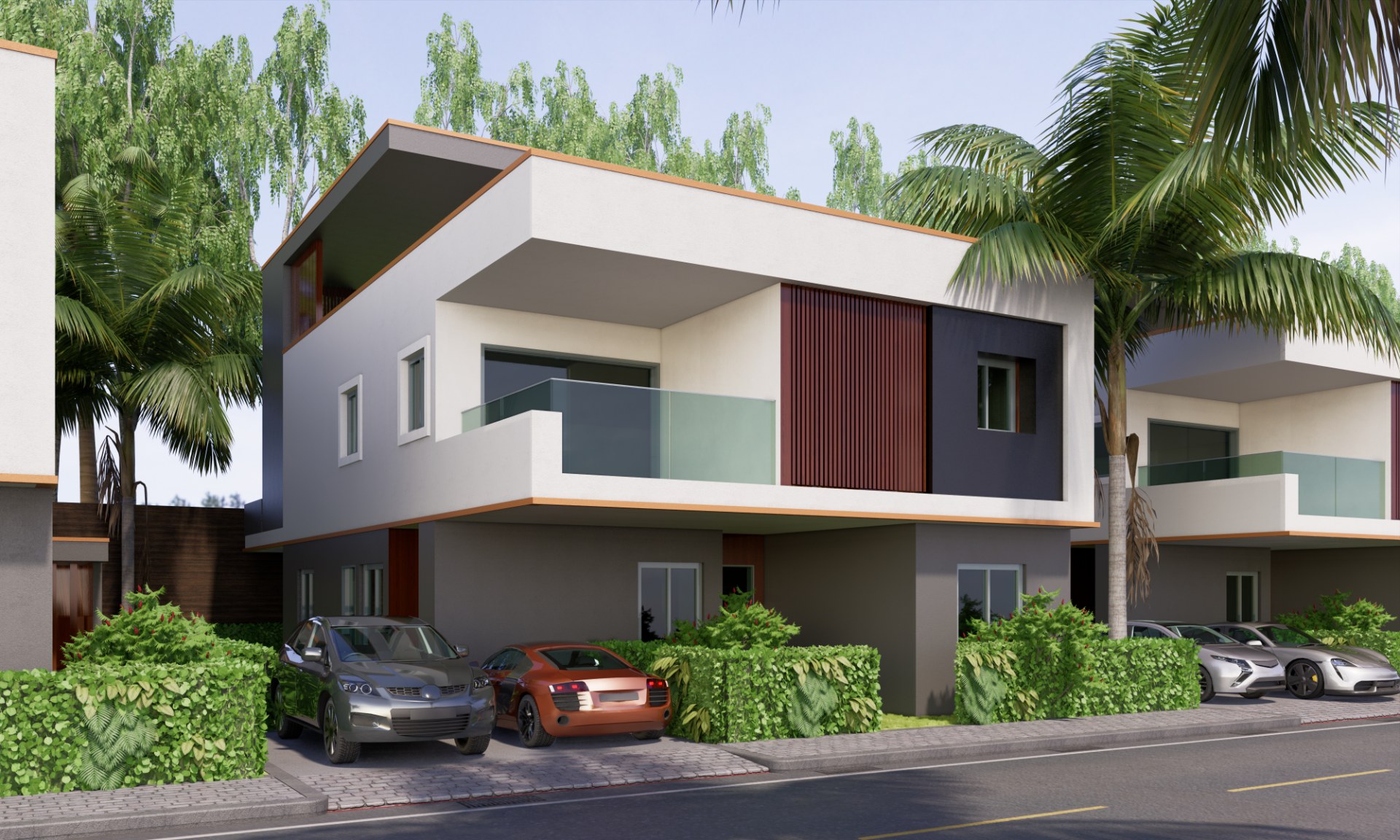 Villa duplex 6 pièces à BASSAM – YAOU