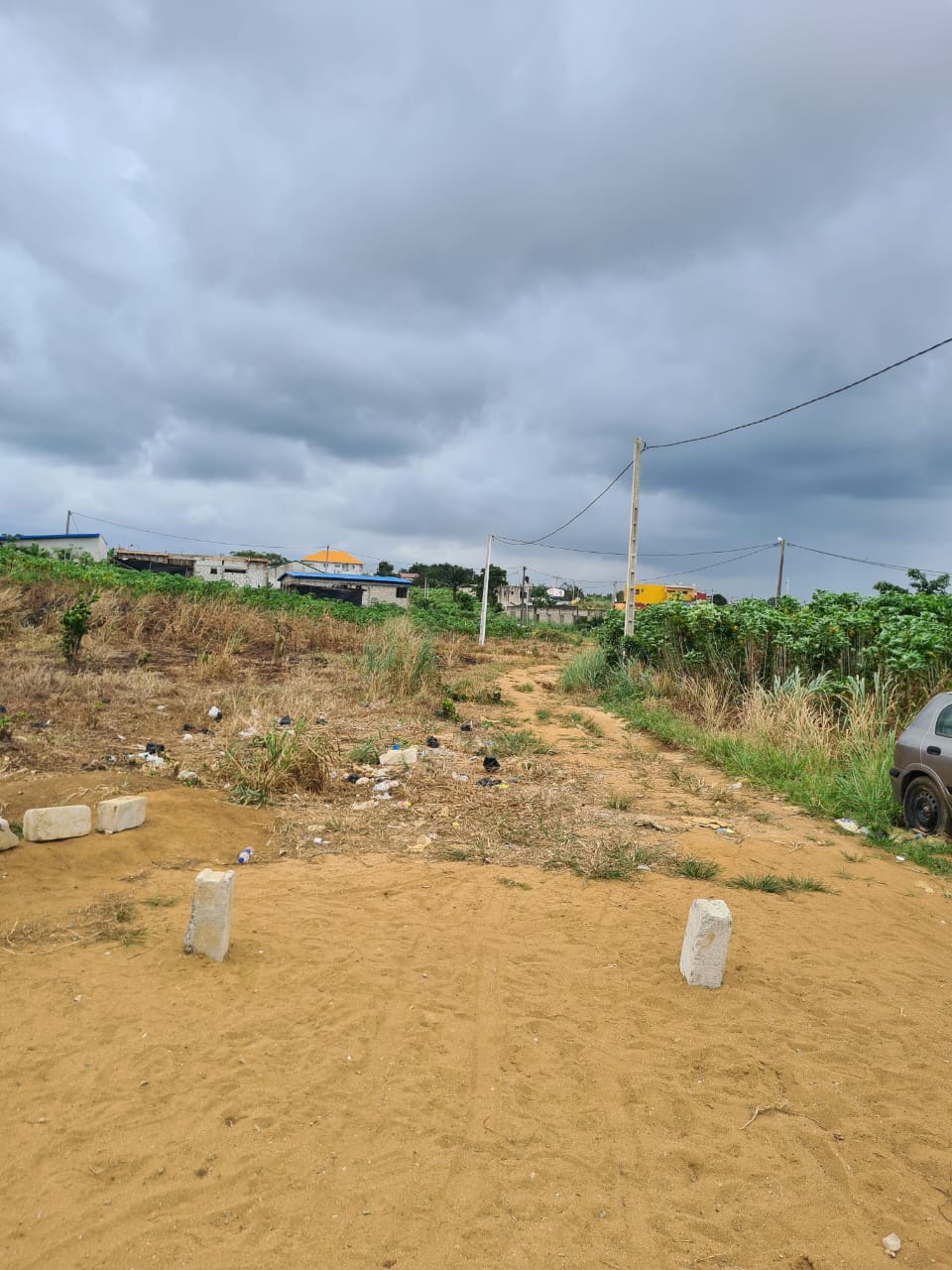 VENTE TERRAIN A SONGON GRAVIER