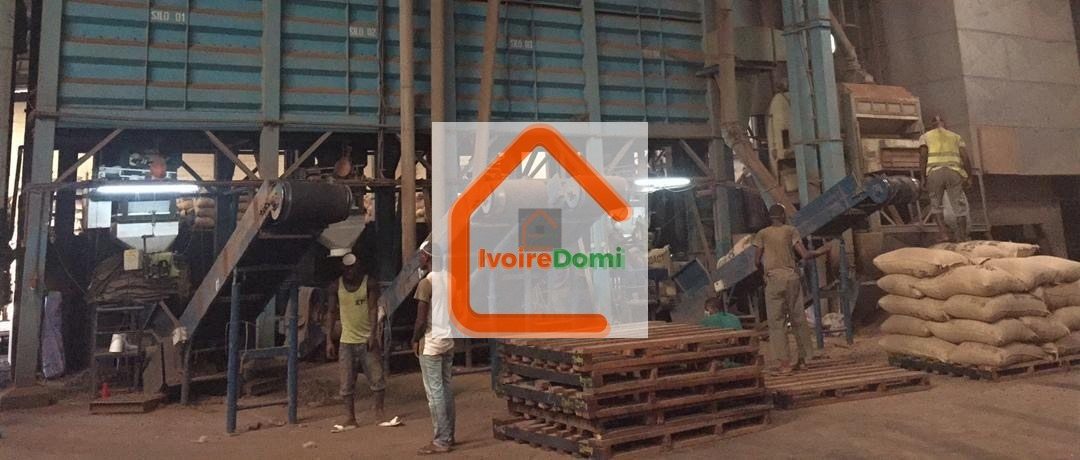À VENDRE – Usine de transformation de cacao et café San Pedro Opportunité industrielle