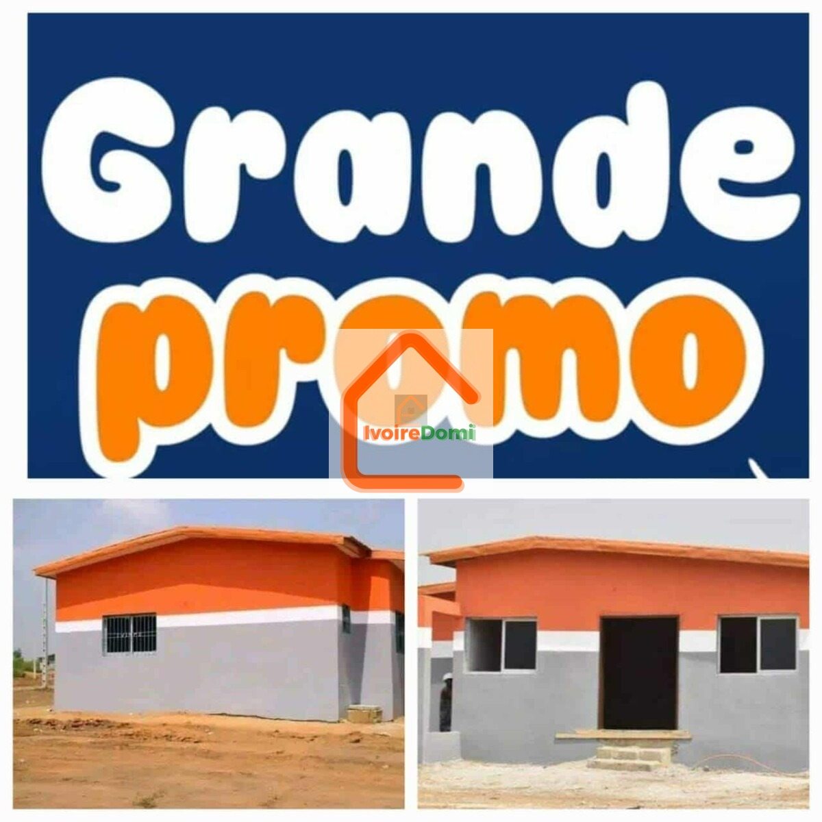 Villa en vente à Songon Adiapoté – 07 59 43 83 05