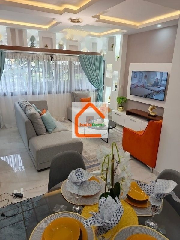 Location appartement meublé de standing à Cocody-riviera golf