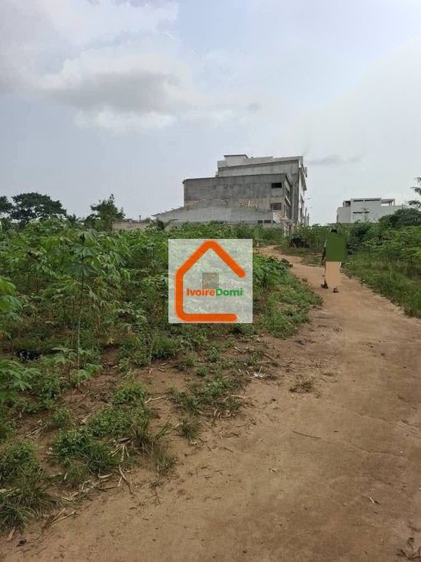 Terrain 837 m² avec ACD à Cocody-riviera Féh késsé