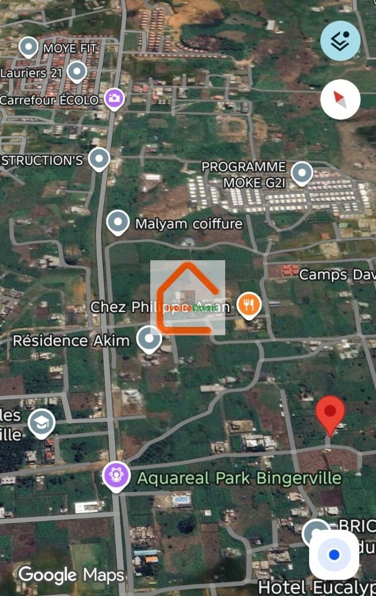 800M2 A BINGERVILLE ANAN RÉSIDENTIELLE AVEC ACD