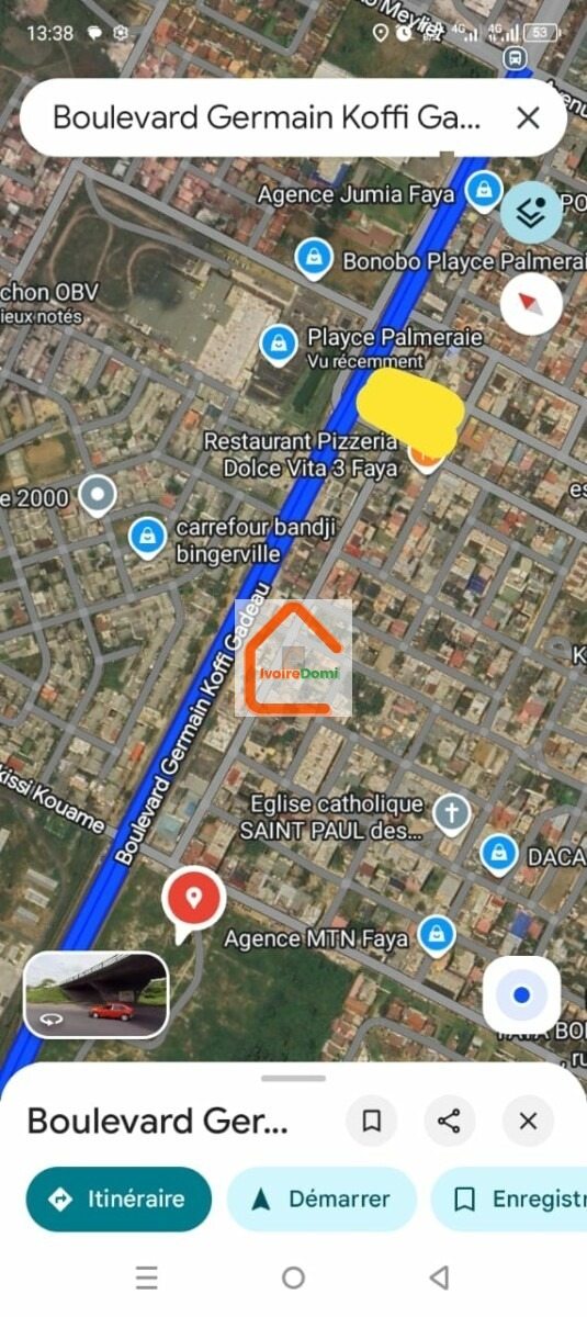 1 SITE COMMERCIAL 5940M2 EN BORDURE DU VGE A LA RIVIERA FAYA