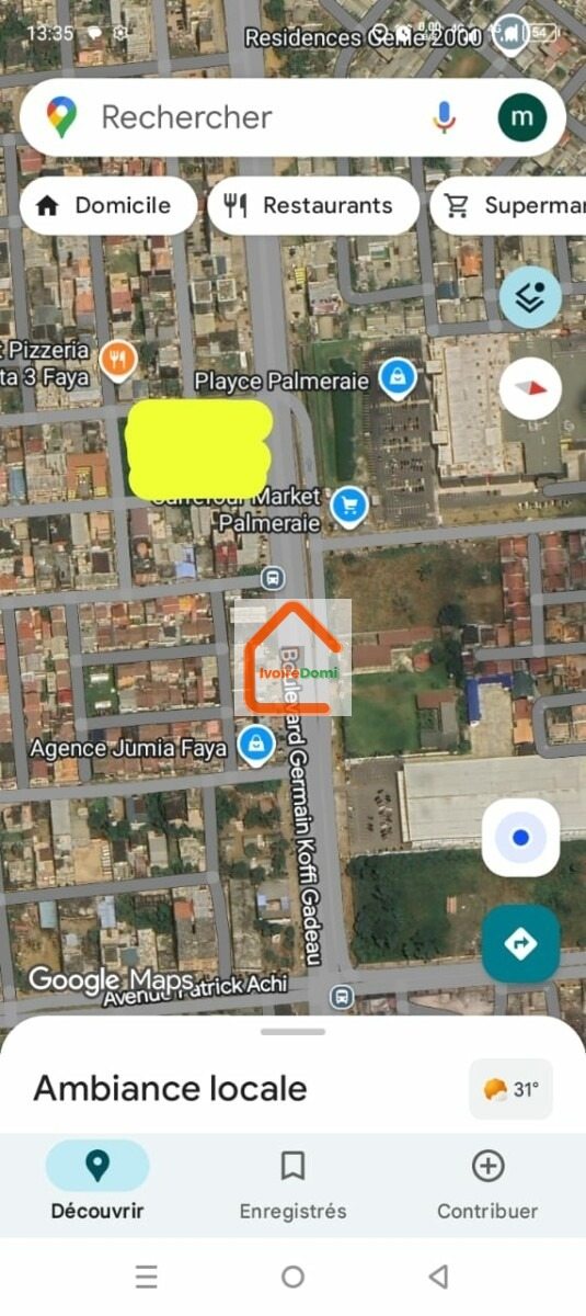 1 SITE COMMERCIAL 5940M2 EN BORDURE DU VGE A LA RIVIERA FAYA