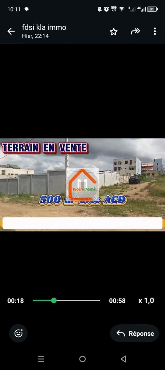A BINGERVILLE LAURIER 21 500M2 CLÔTURÉ AVEC ACD