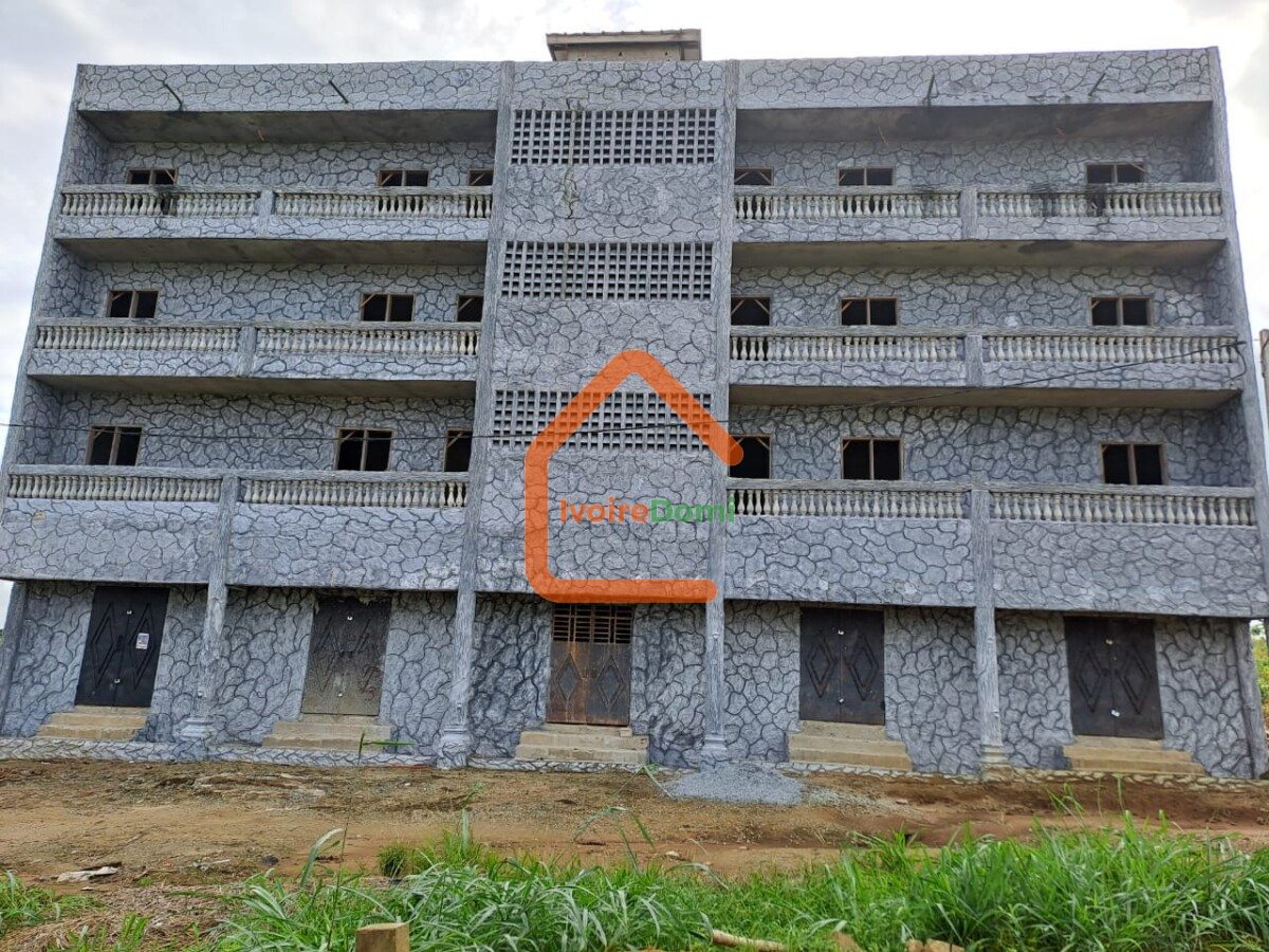 À marcory zone 4 immeuble inachevé R+8 permis R+12 avec ACD