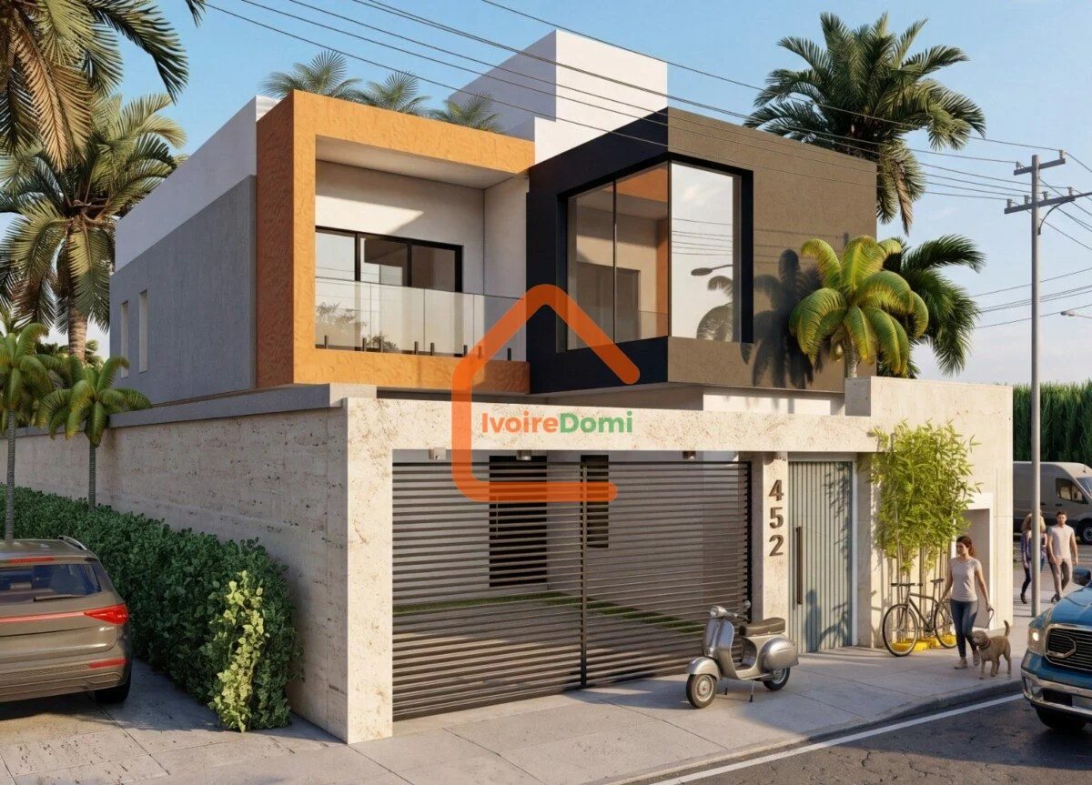 Projets de 2 villas duplex à Cocody Angré Djorobité