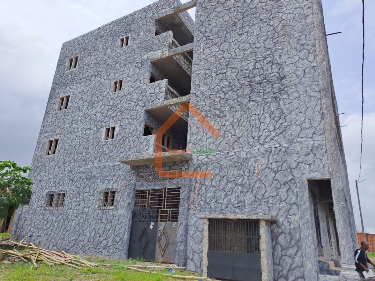 À marcory zone 4 immeuble inachevé R+8 permis R+12 avec ACD