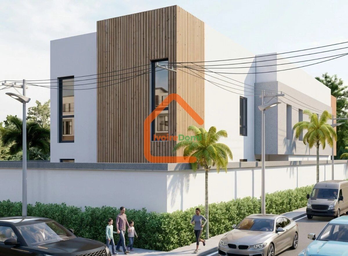 Projets de 2 villas duplex à Cocody Angré Djorobité