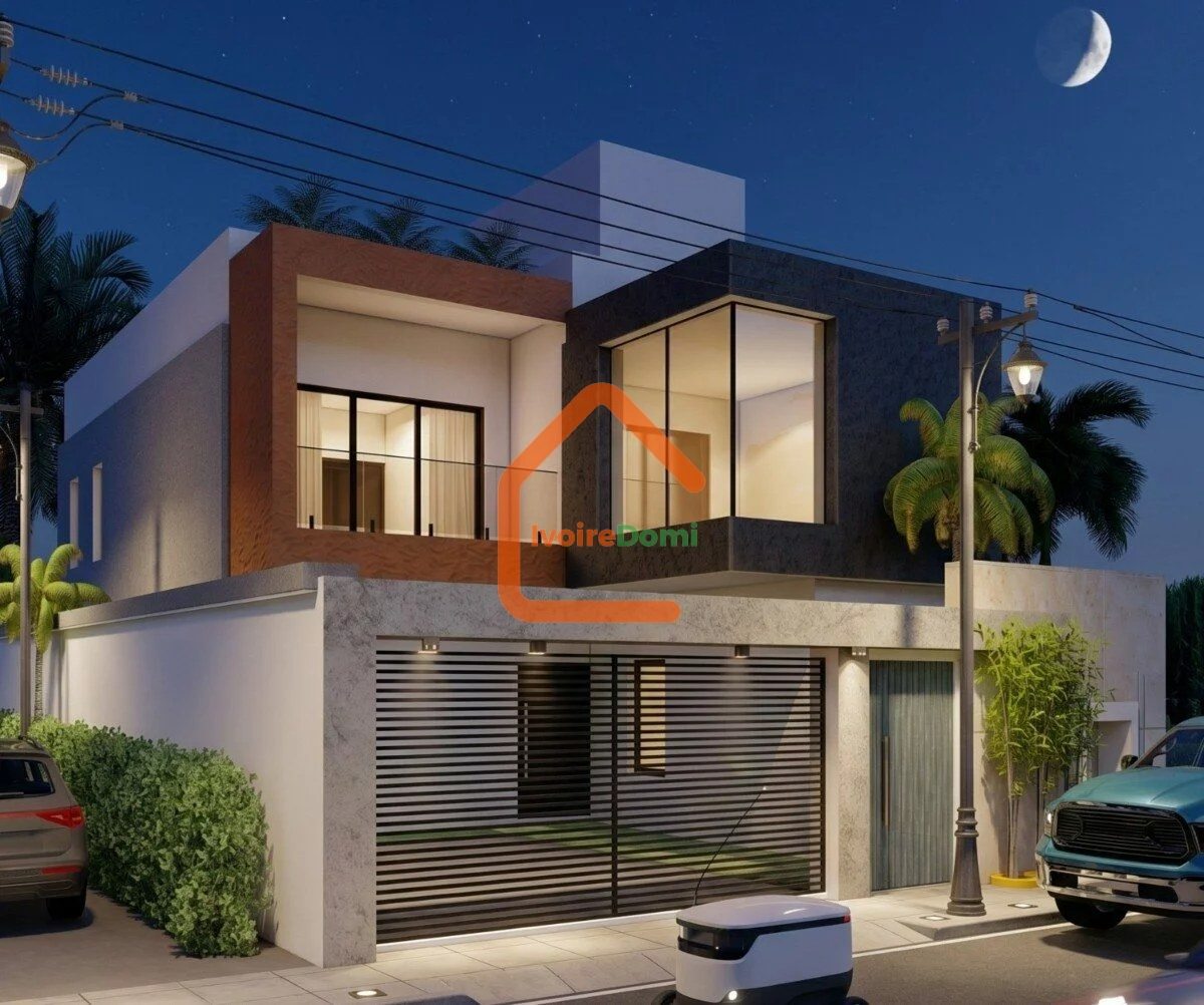 Projets de 2 villas duplex à Cocody Angré Djorobité