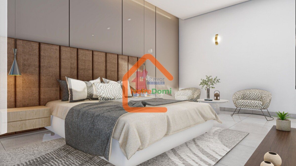 À la riviera golf dans les caddys, un grand appartement de 5 pièces au 5e étage