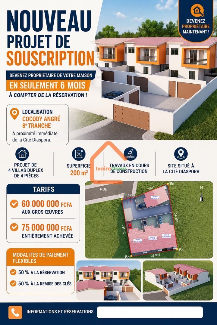 Villa duplex 4 pièces