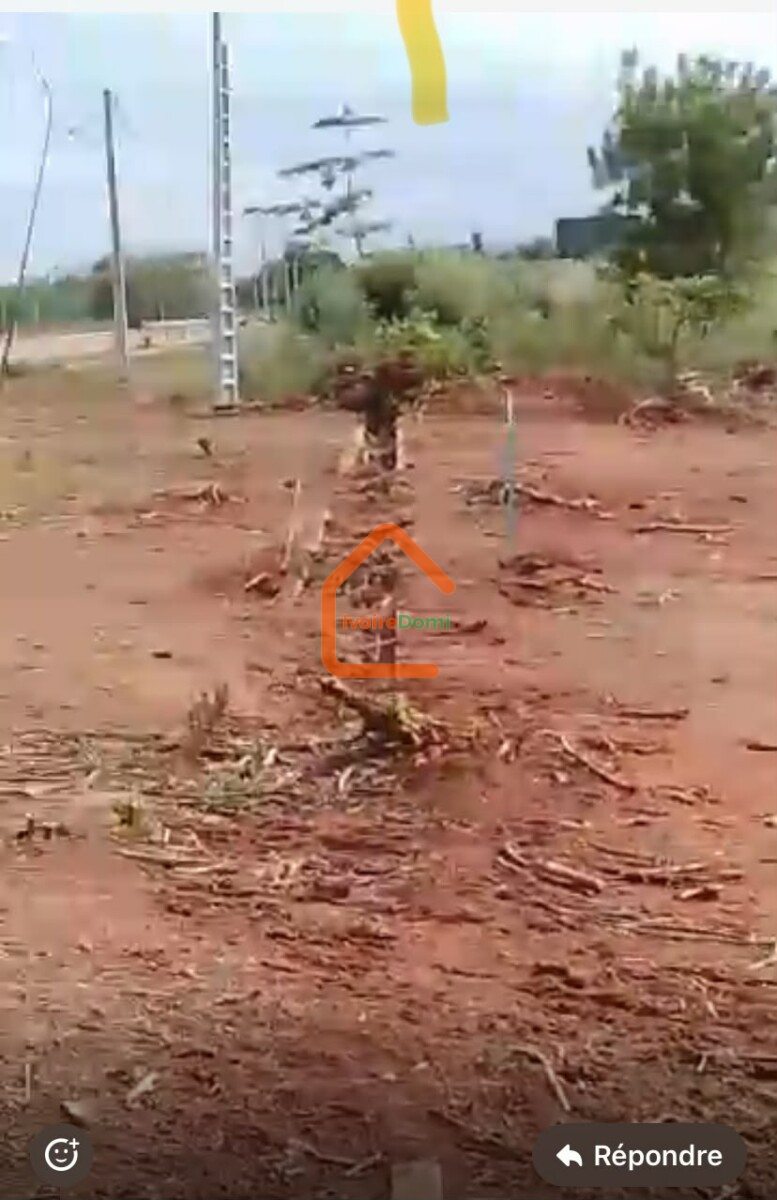 Vente d’un Terrain de 1097 m2 a yamoussoukro