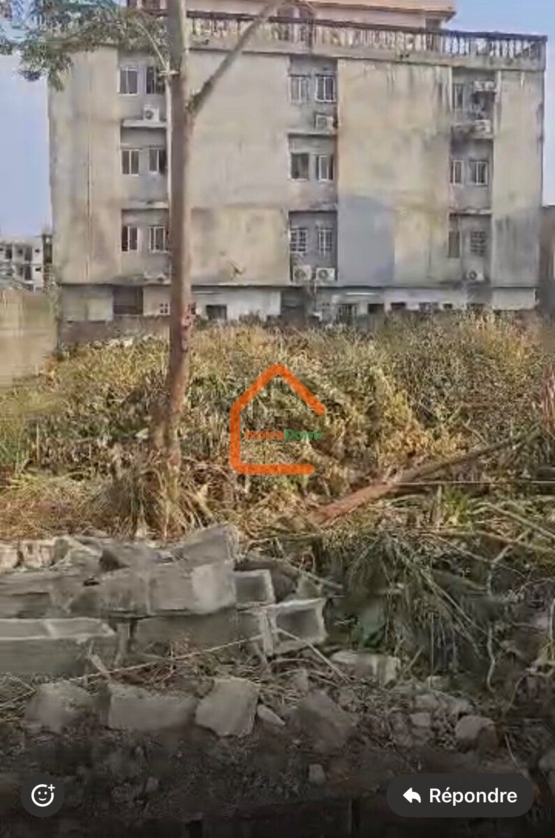 terrain de 600M2 en vente à angre
