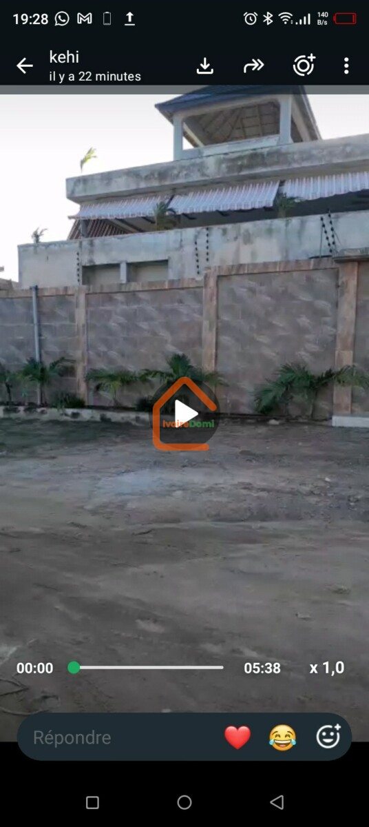 VILLA DUPLEX A VENDRE A BINGERVILLE