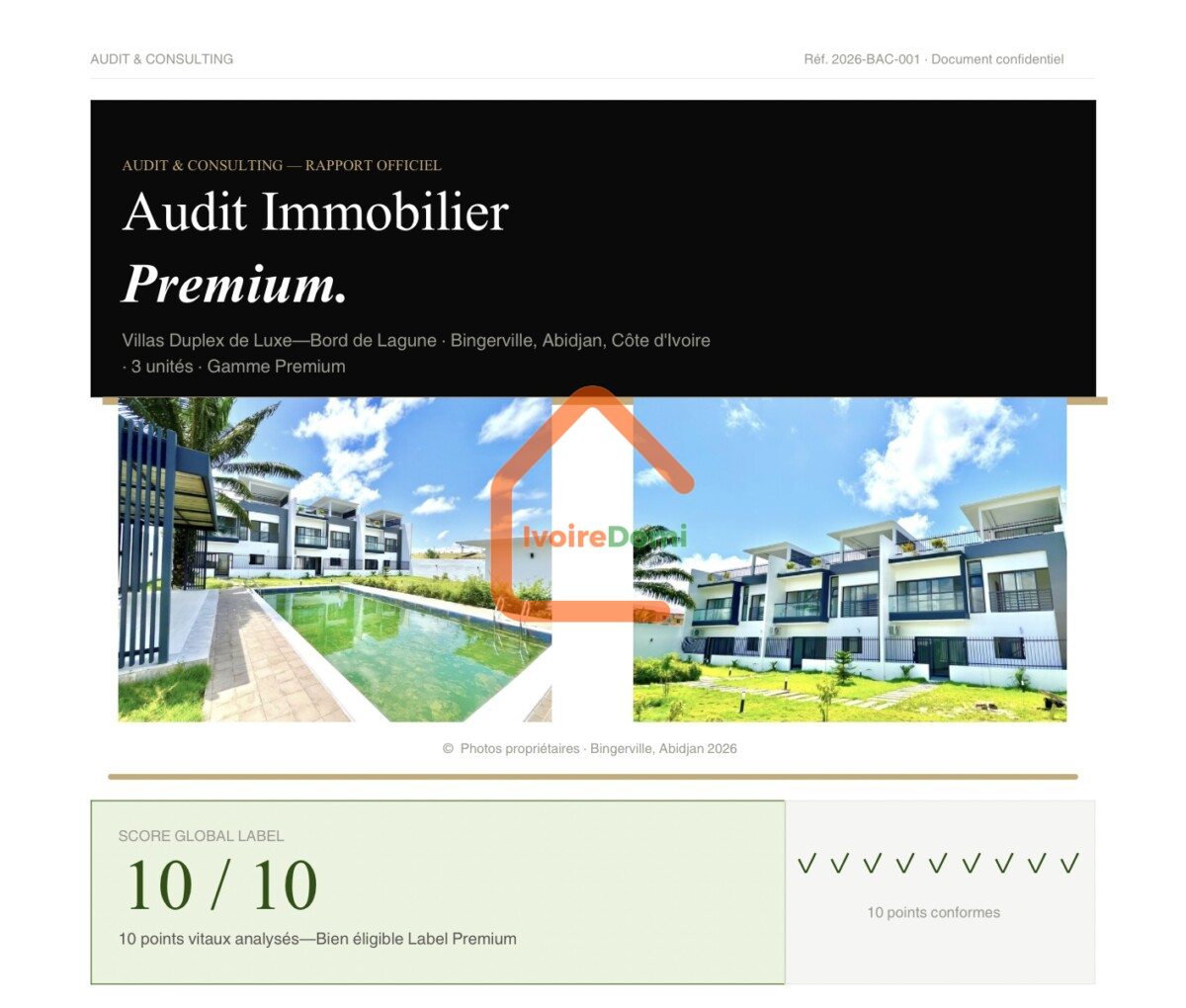 Annonce immobilière Côte d’Ivoire