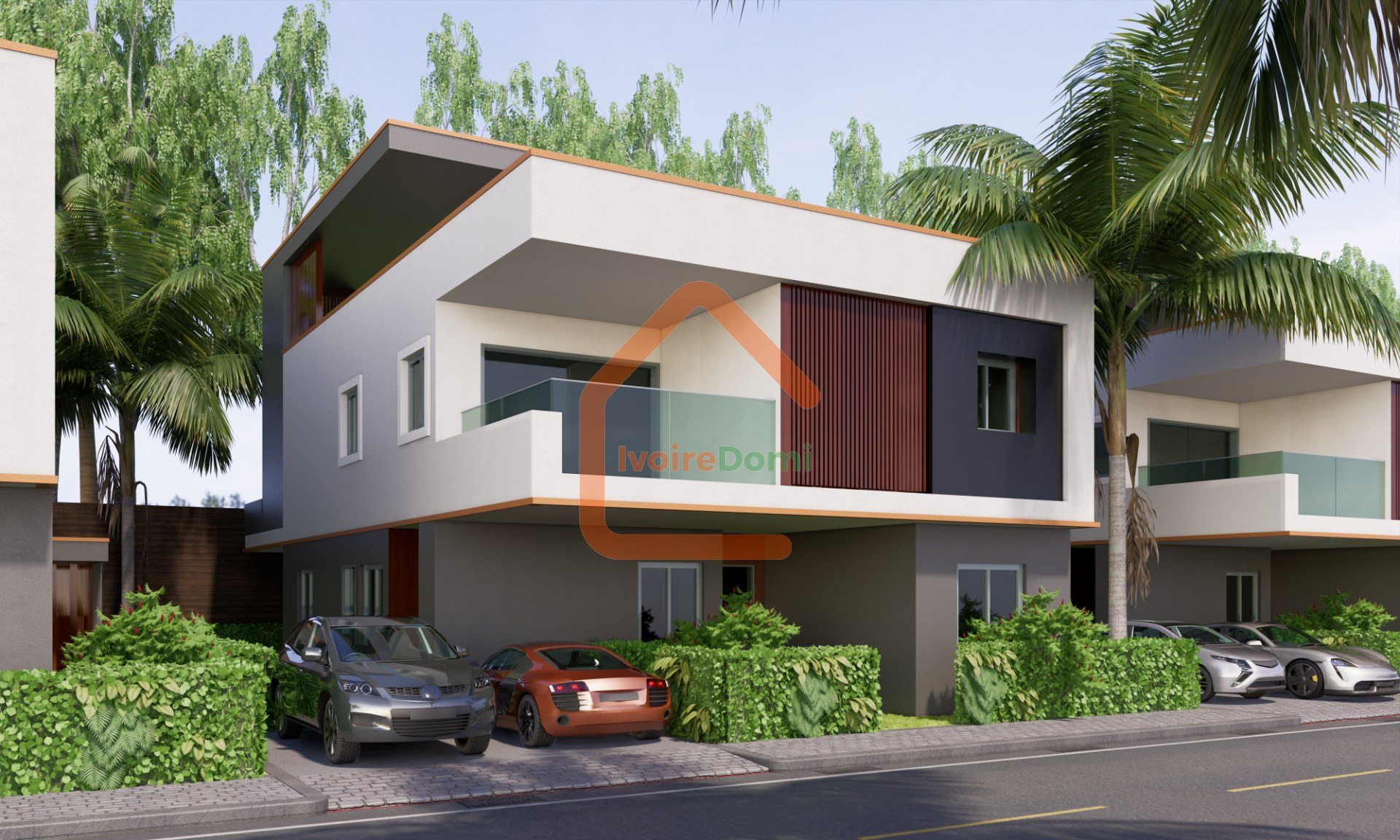 Villa duplex de 7 pièces avec piscine