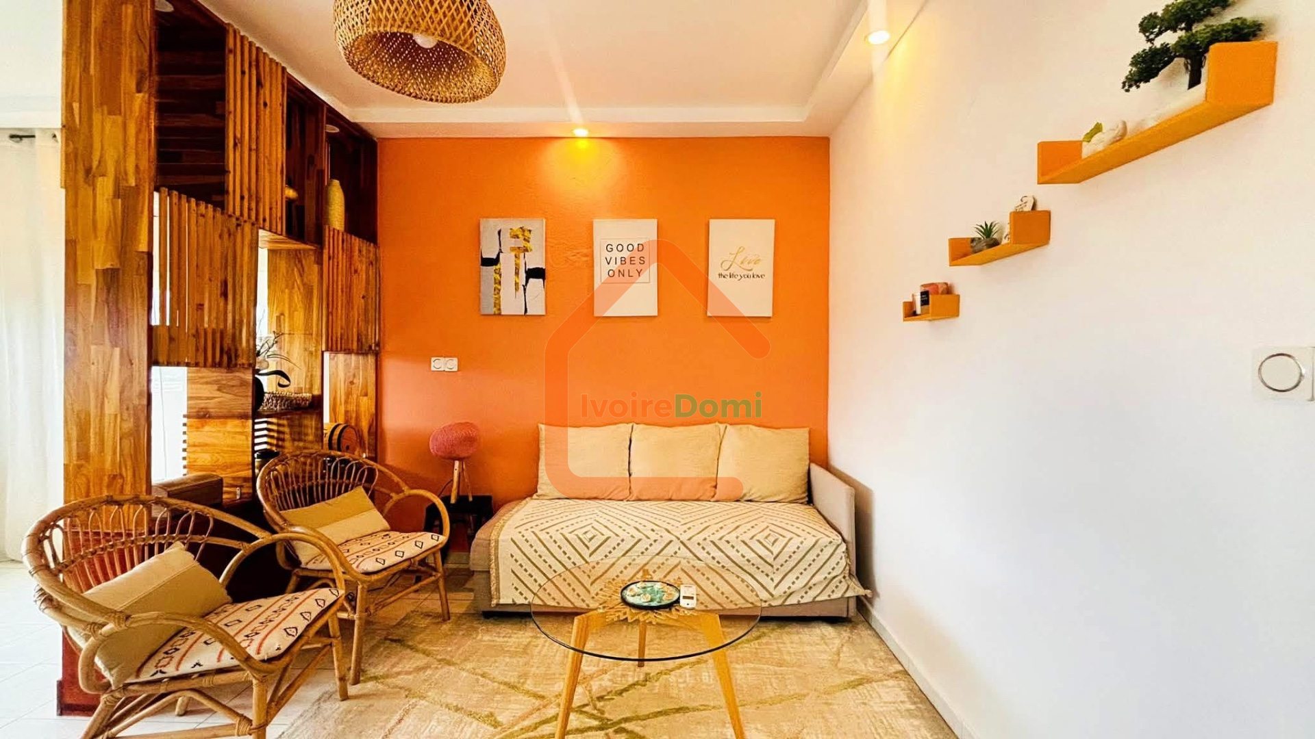 Appartement meublé 3 pièces Riviera golf