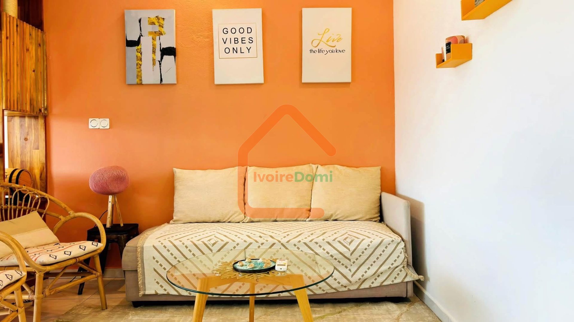 Appartement meublé 3 pièces Riviera golf