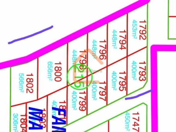 600 m2 à dabou ville